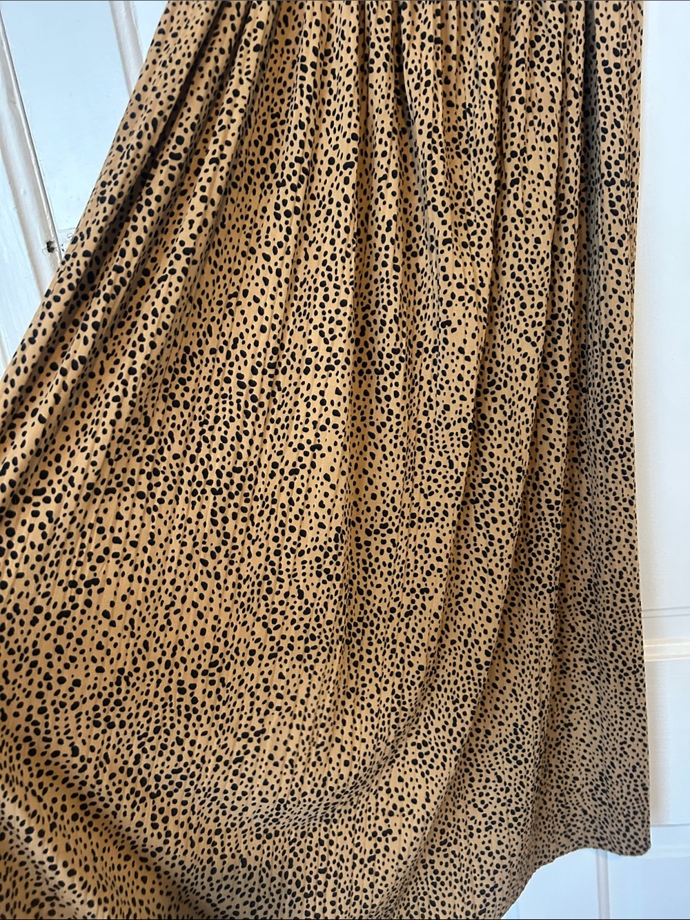 Women's Animal Print Maxi Skirt - Picture 3 of 4